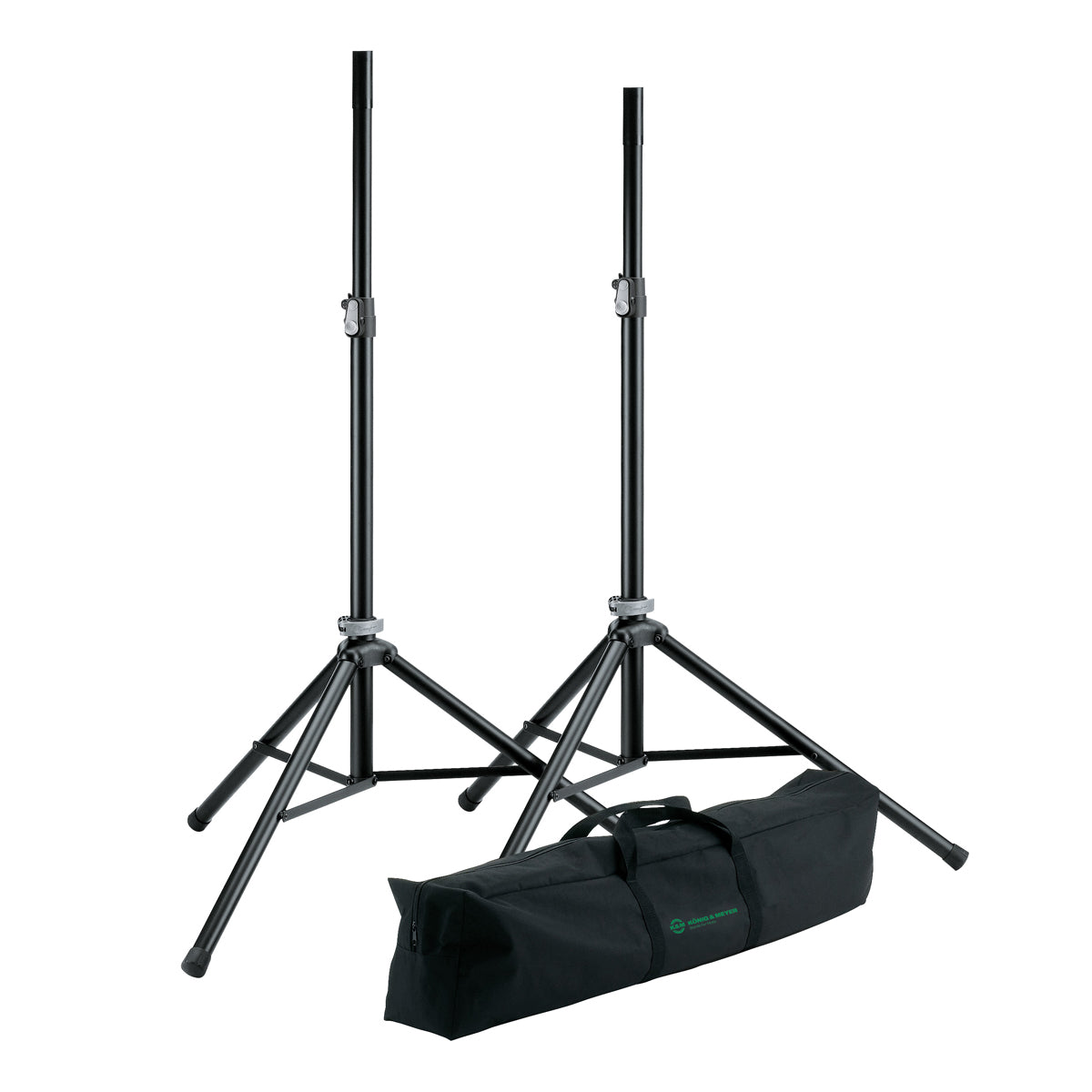 K&M 21449 Speaker Stand Set - Black