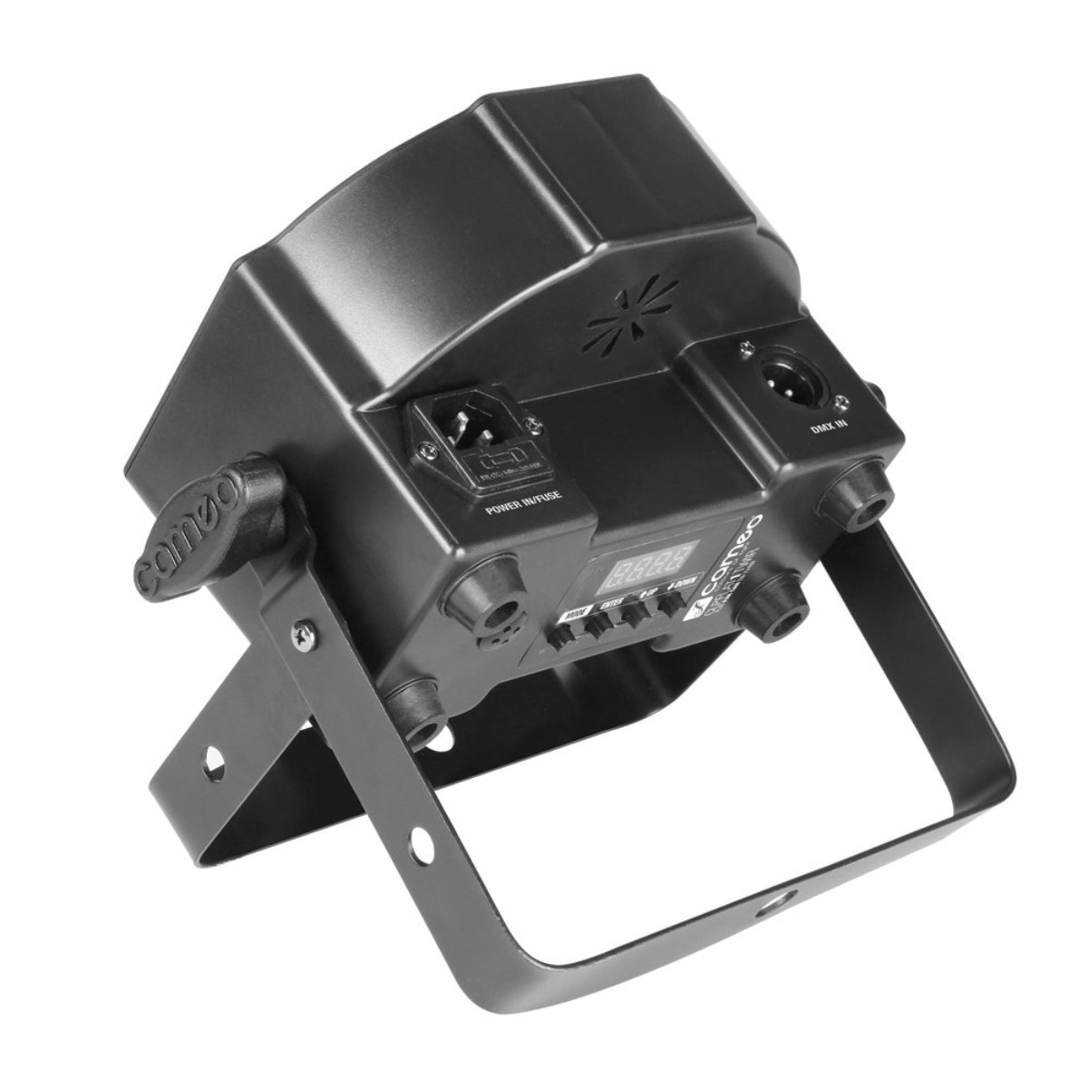 Cameo Flat Par 1 TW IR - 7x4 W High-Power FLAT Tunable White LED PAR Light Black