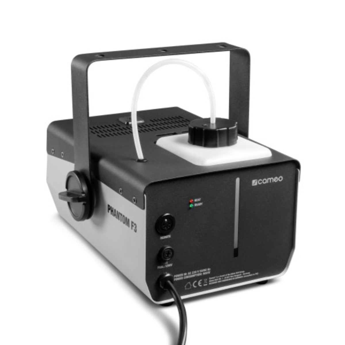 Cameo Fog Machine with 950 W Heating Output and Internally Illuminated Fluid Tank