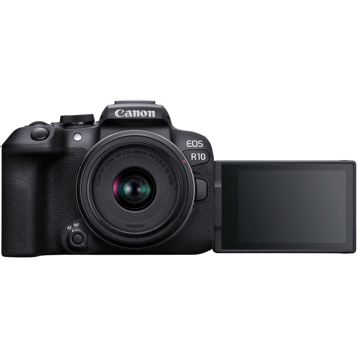 Canon EOS R10 Mirrorless Camera with RF-S 18-45mm IS STM Lens