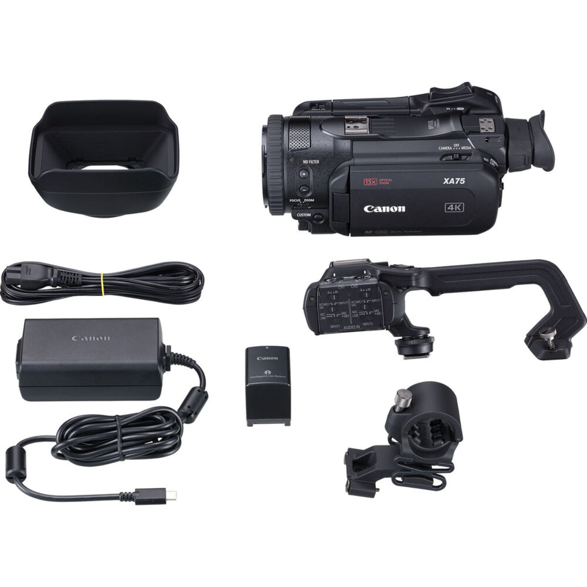 Canon XA75 UHD 4K30 Camcorder with Dual-Pixel Autofocus EMEA