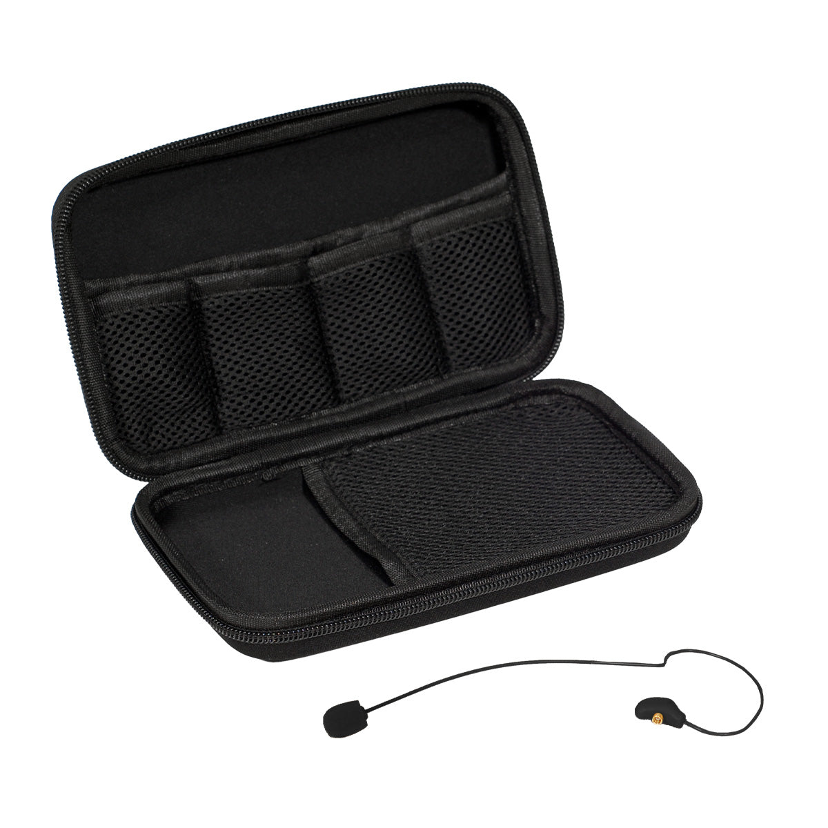 Plus Audio Earset microphone - single ear (black)