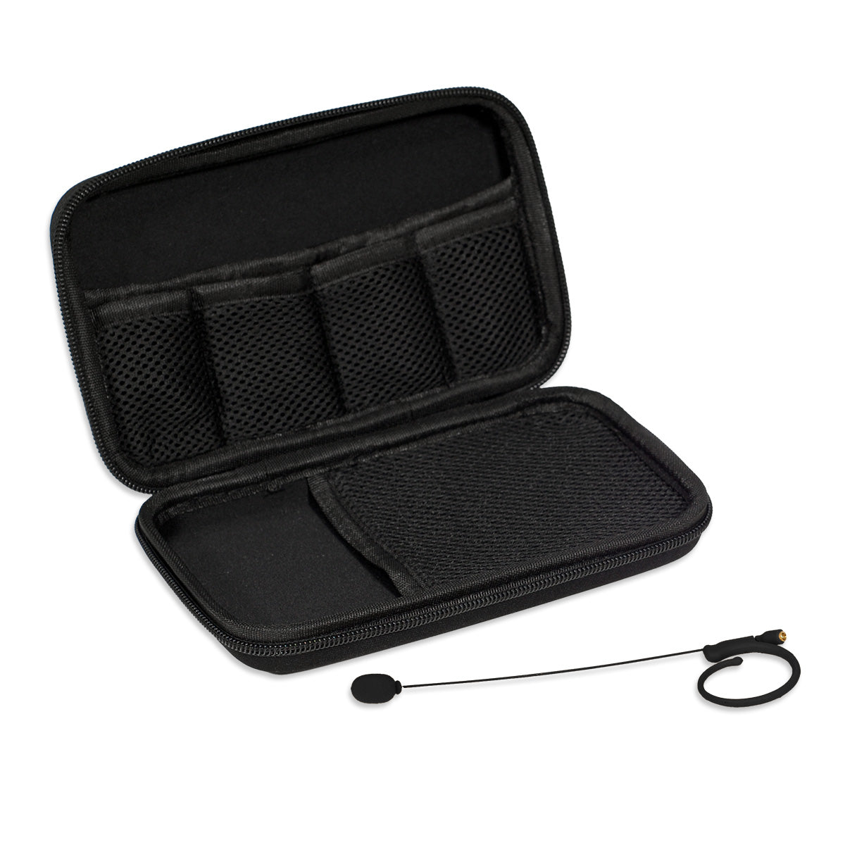 Plus Audio Headband microphone system - single ear (Black)