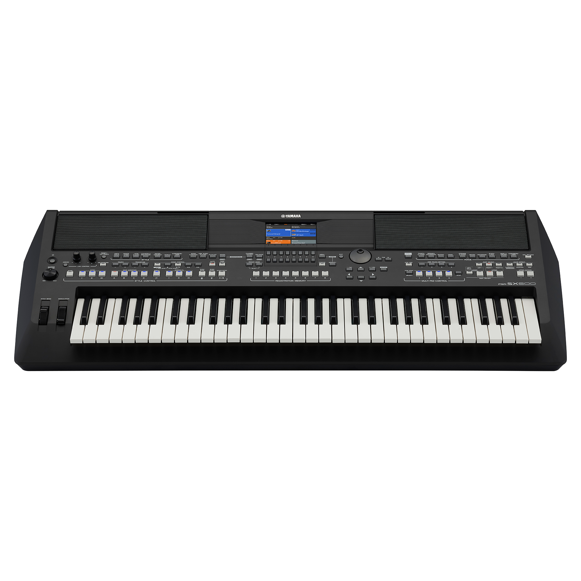 Yamaha PSRSX600 Arranger Workstation keyboard (with PA300)