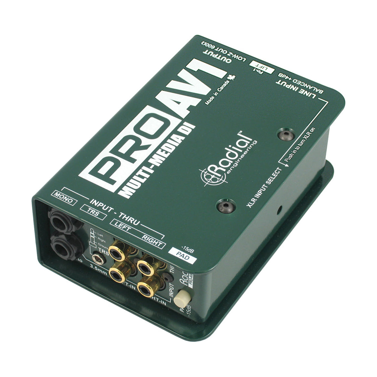 Radial ProAV1 Passive DI Box