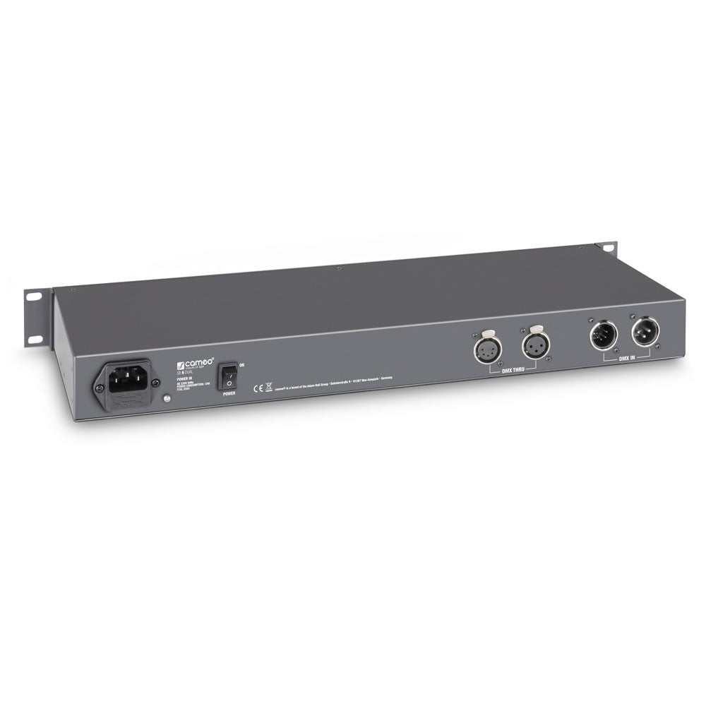 Cameo DMX Splitter/Booster 6-channel 3-pol+ 5-pol