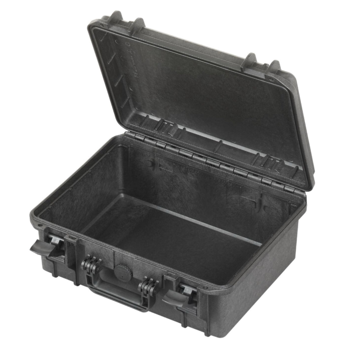 SP PRO 380H160 Black Carry Case, Empty w/ Convoluted Foam in Lid, ID: L380xW270xH160mm