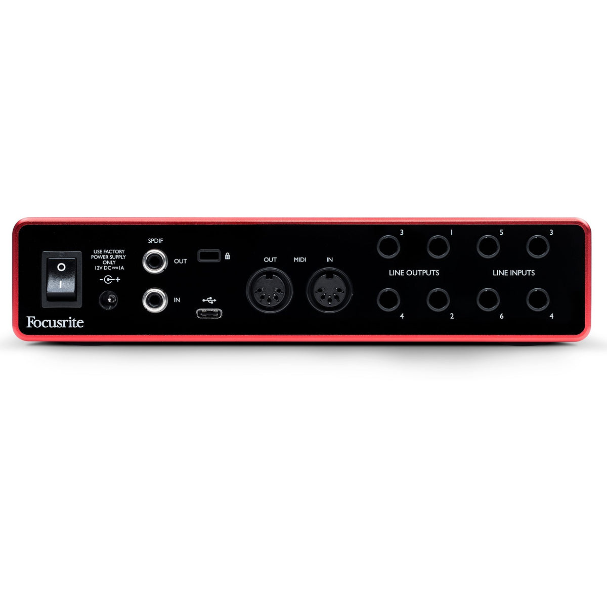 Focusrite Scarlett 8i6 3rd Generation USB Audio Interface