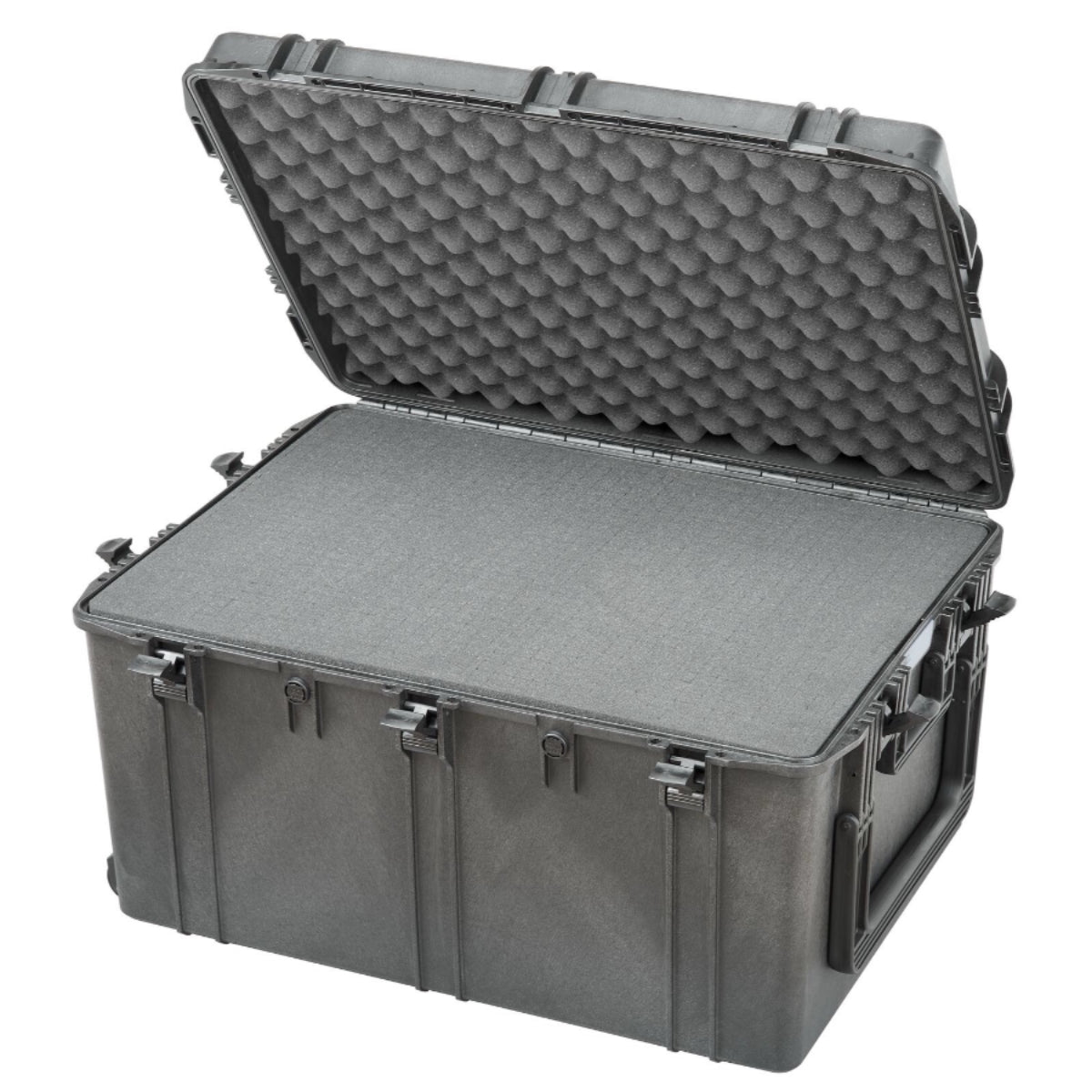 SP PRO 820S Black TR Case w/o Ext. Handle, Cubed Foam, ID: L820xW600xH450mm