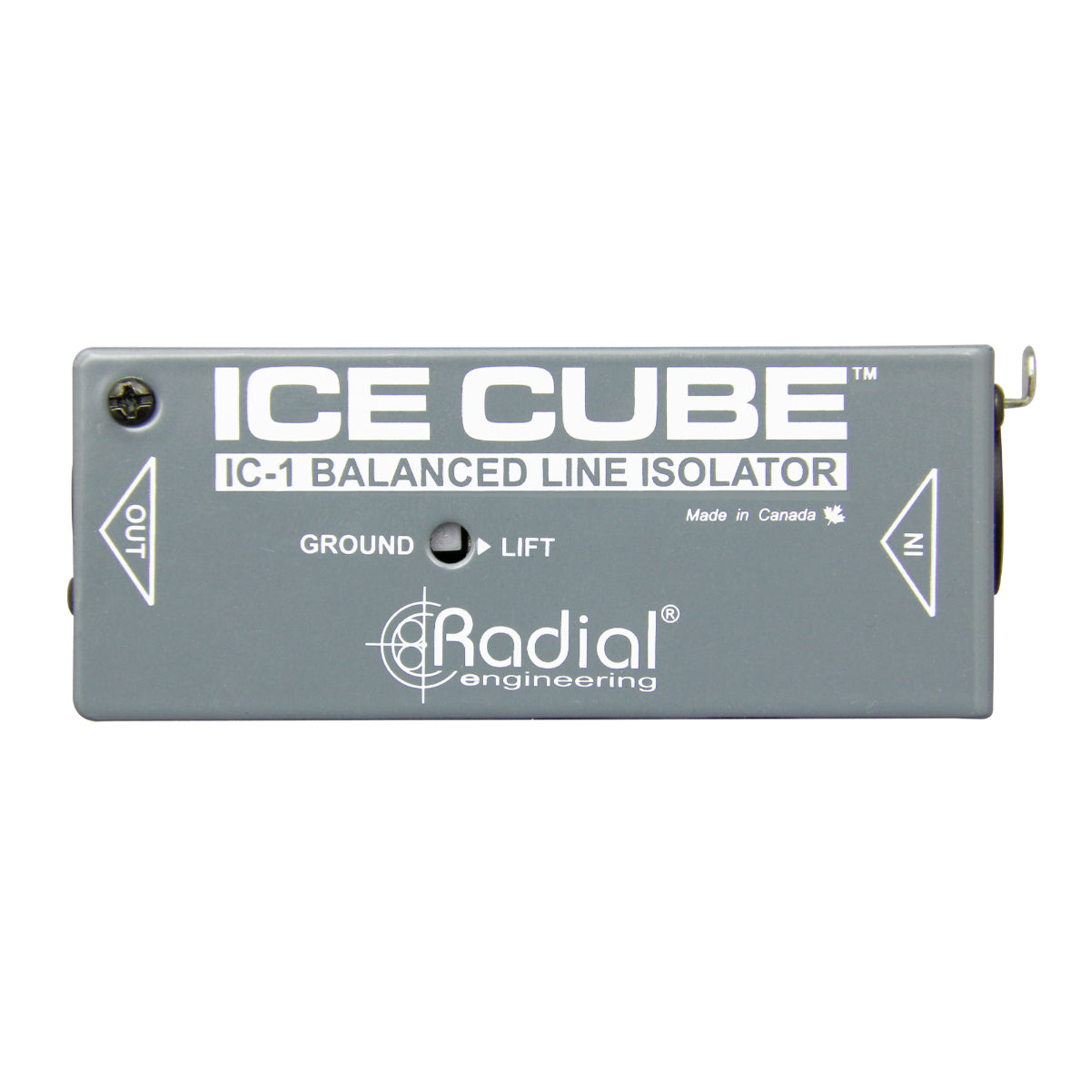 Radial Ice Cube Balanced Line Isolator and Hum Eliminator