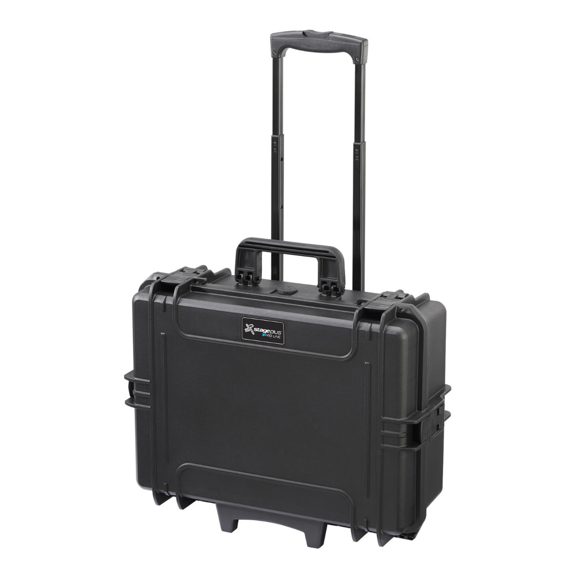 SP PRO 505TR Black Trolley Case, Empty w/ Convoluted Foam in Lid, ID: L500xW350xH194mm