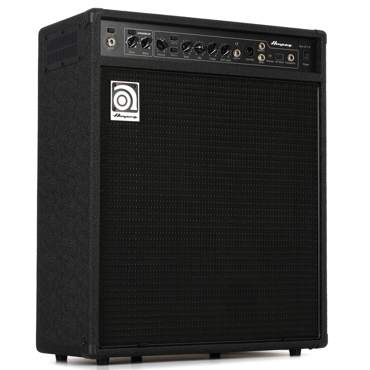 Ampeg BA210V2 BassAmp Series 450W RMS Dual 10″ Combo Amplifier