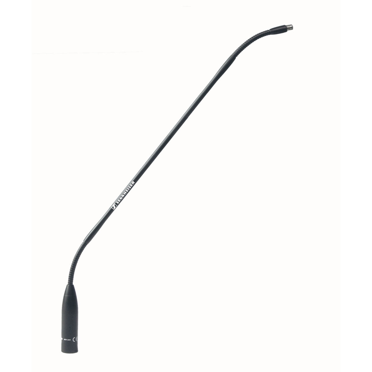 Sennheiser MZH 3062 Gooseneck, Matte Black, Two Flexible Sections, 600mm, XLR-3, Phantom Powered