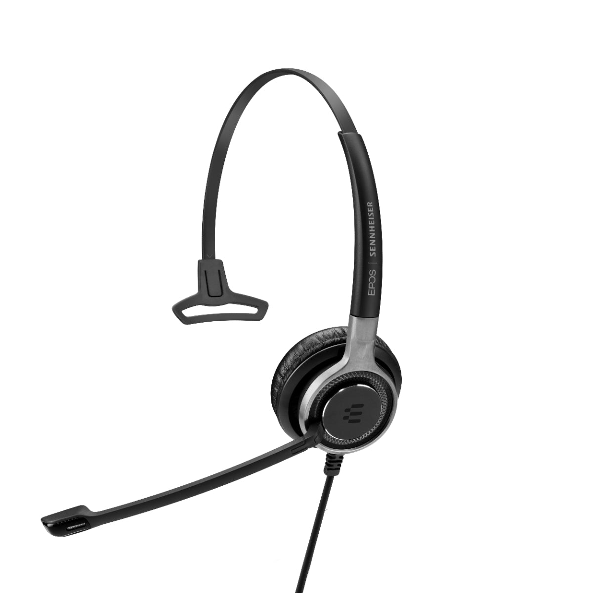 EPOS IMPACT SC 630 USB ML Monaural Office Headset, Black-Silver, 2.9m Cable