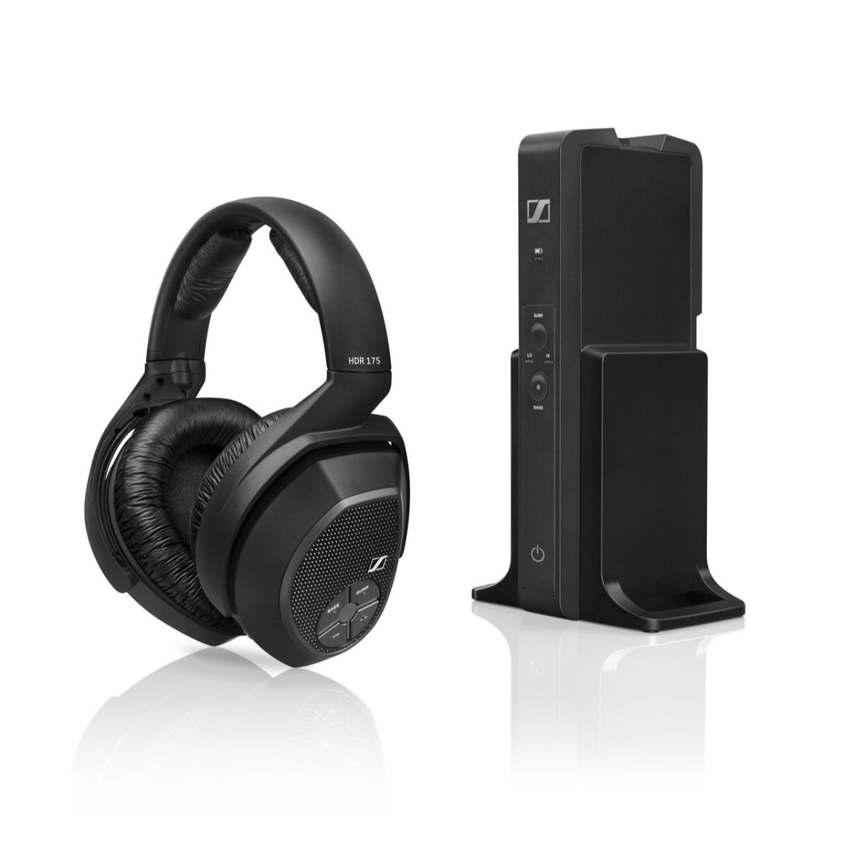 Sennheiser RS 175-U Digital TV Headphone System, HDR 175 Headphones, TR 175 Transmitter