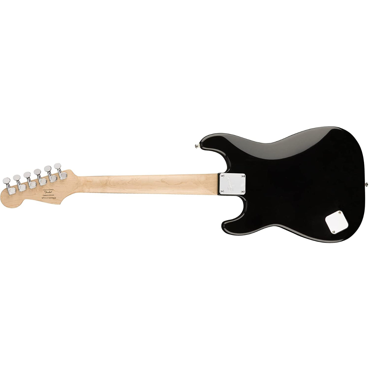 Fender 0370121506 Mini Strat Electric Guitar, LRL, Black