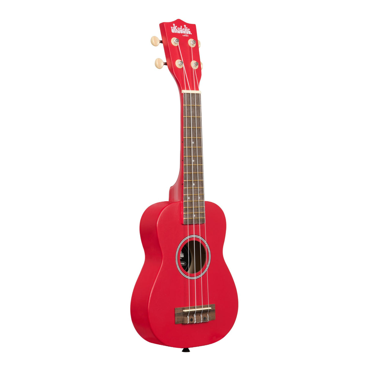 Kala UKCHERRYBOMB Ukadelic Soprano Wood Ukulele - Cherry Bomb