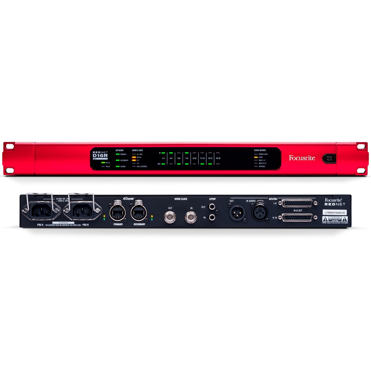 Focusrite RedNet D16R AES/EBU Interface with Redundancy