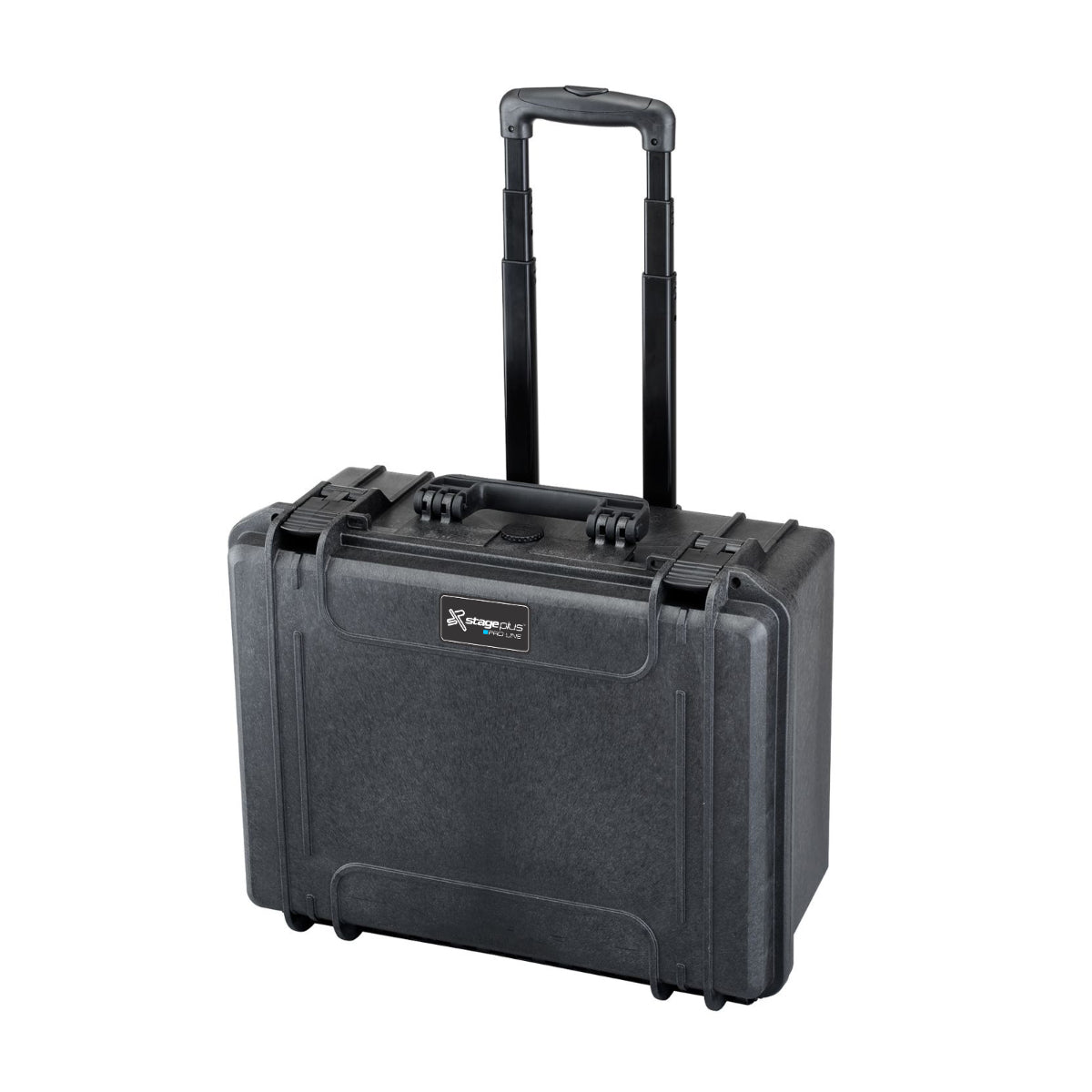 SP PRO 465H220TR Black Trolley Case w/ Convoluted Foam, Empty, ID: L465xW335xH220mm