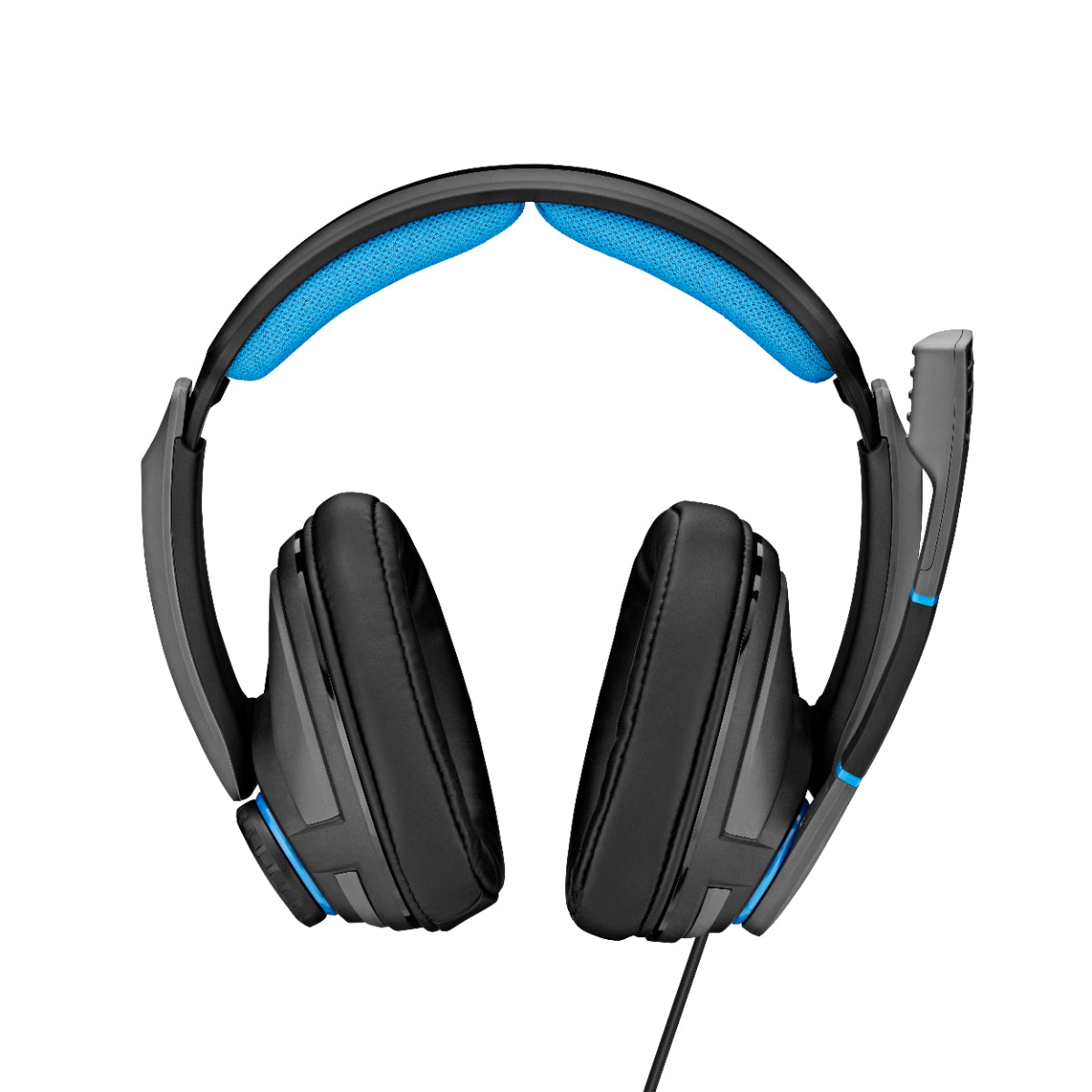 EPOS GSP300 Closed Acoustic Gaming Headset - Black-Blue