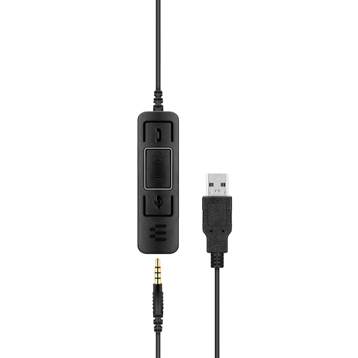 EPOS IMPACT SC 75 USB MS Binaural Office Headset, Black, 2.5m Cable, USB Connectivity