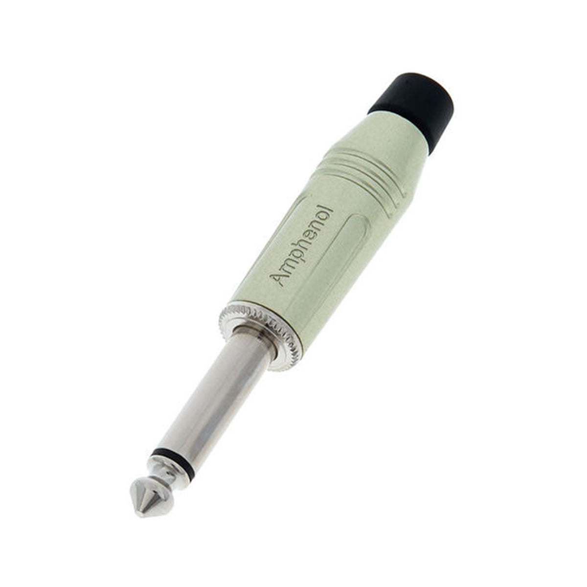 Amphenol ACPM-GN Mono Jack Plug Diecast Shell Sil