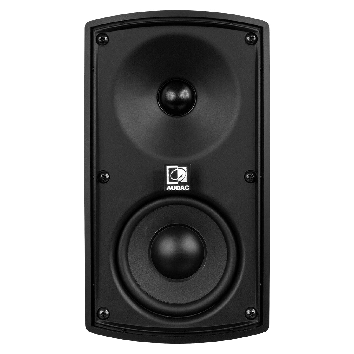 Audac ATEO4MK2 Wall speaker with CleverMount 4" Black version - 8ohm and 100V