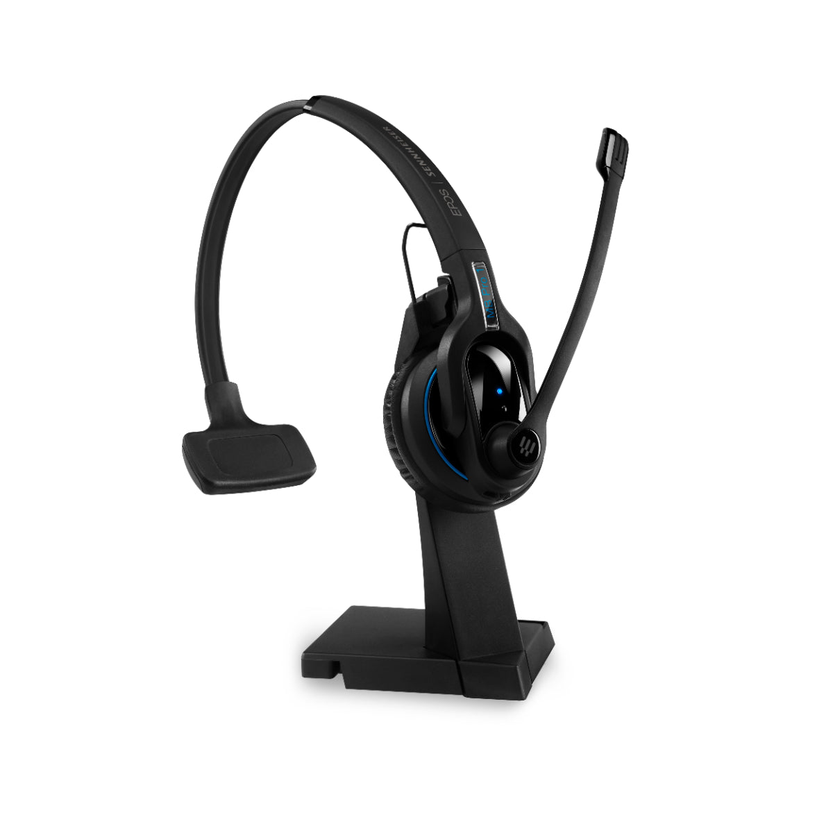 EPOS IMPACT MB Pro 1 UC ML Wireless Monaural Headset, Black, With Charging Stand & Dongle