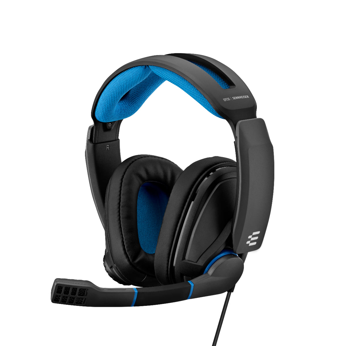 EPOS GSP300 Closed Acoustic Gaming Headset - Black-Blue