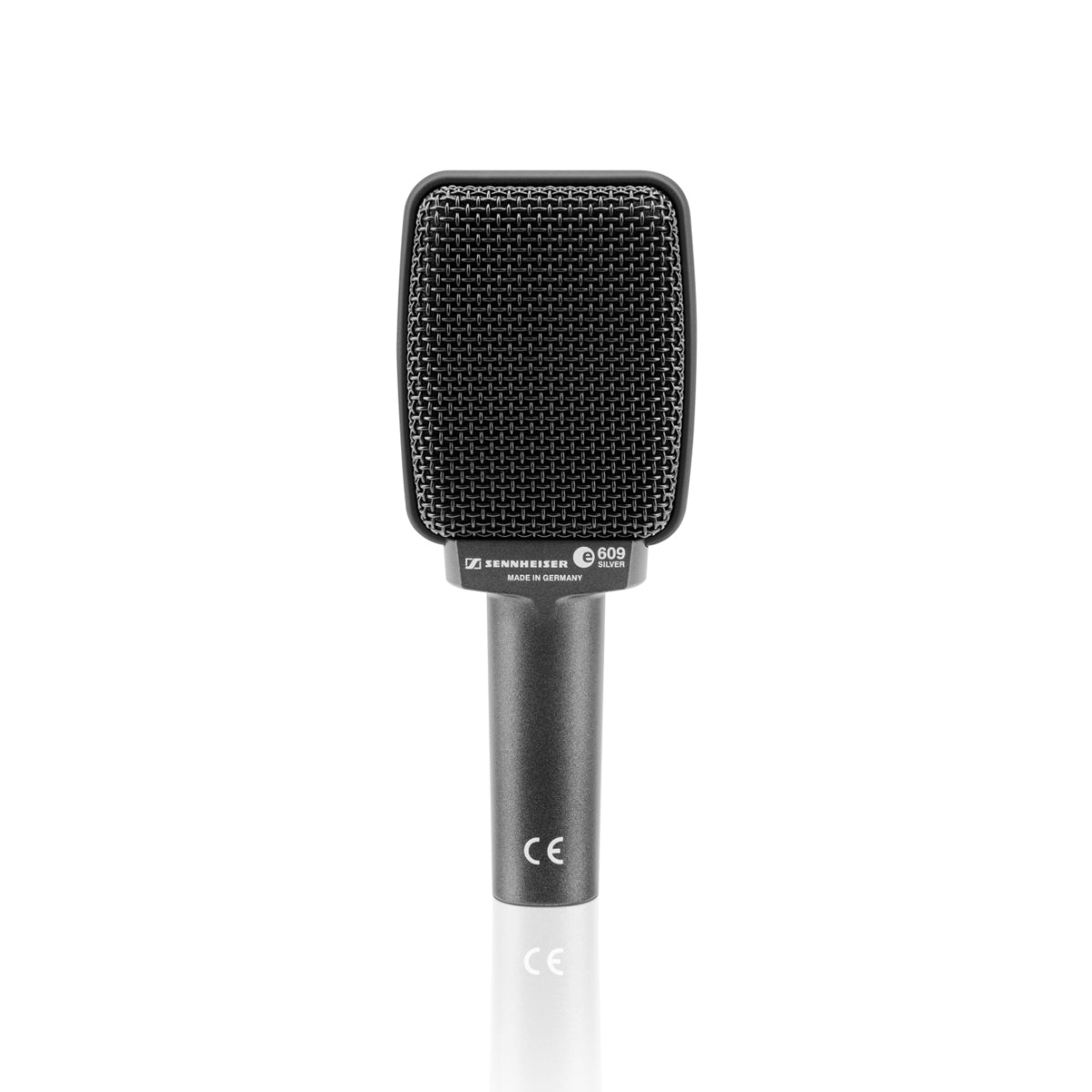 Sennheiser E 609 Super Cardioid Instrument Microphone, Silver