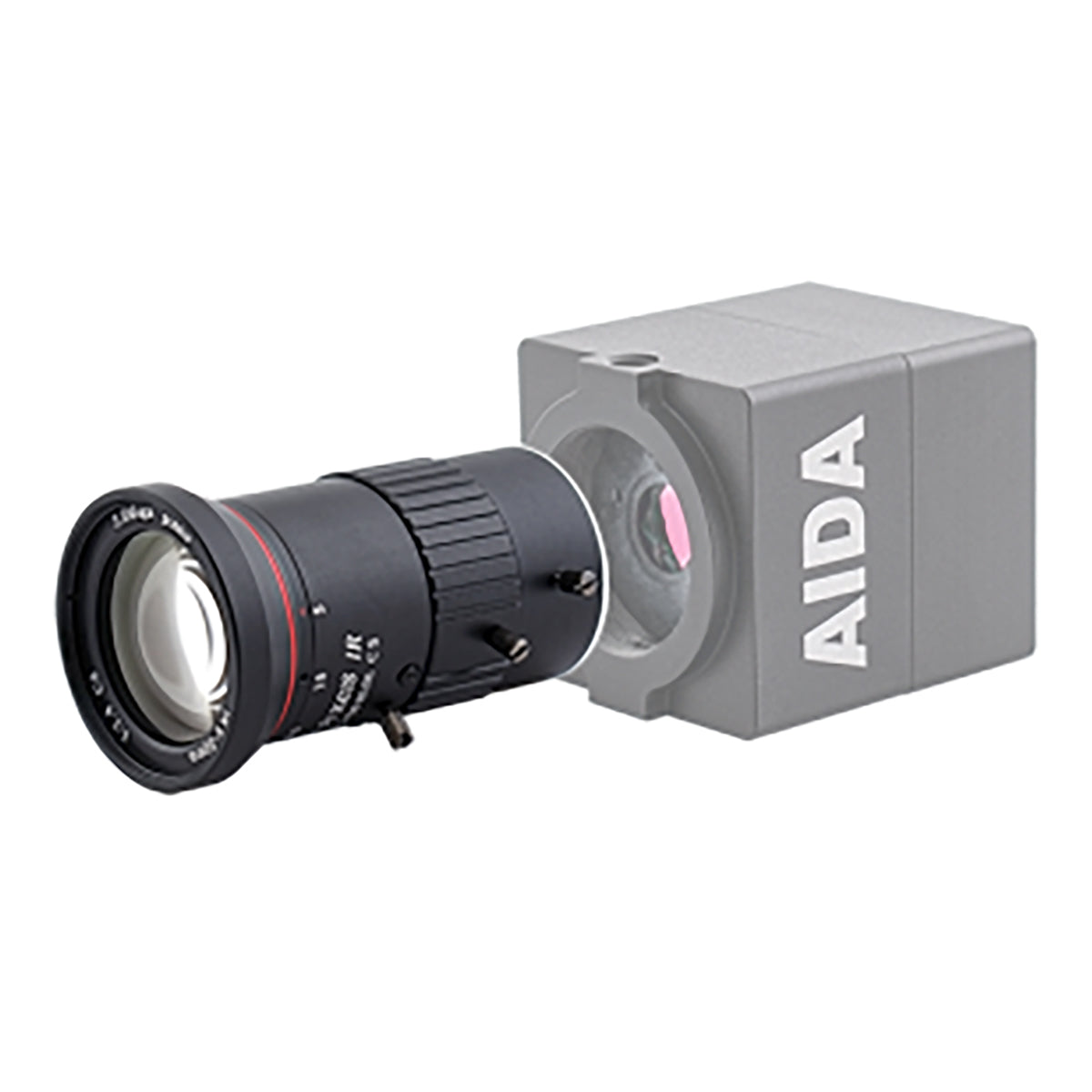 Aida Imaging HD Varifocal 5.0-50mm Manual Iris CS Mount Lens