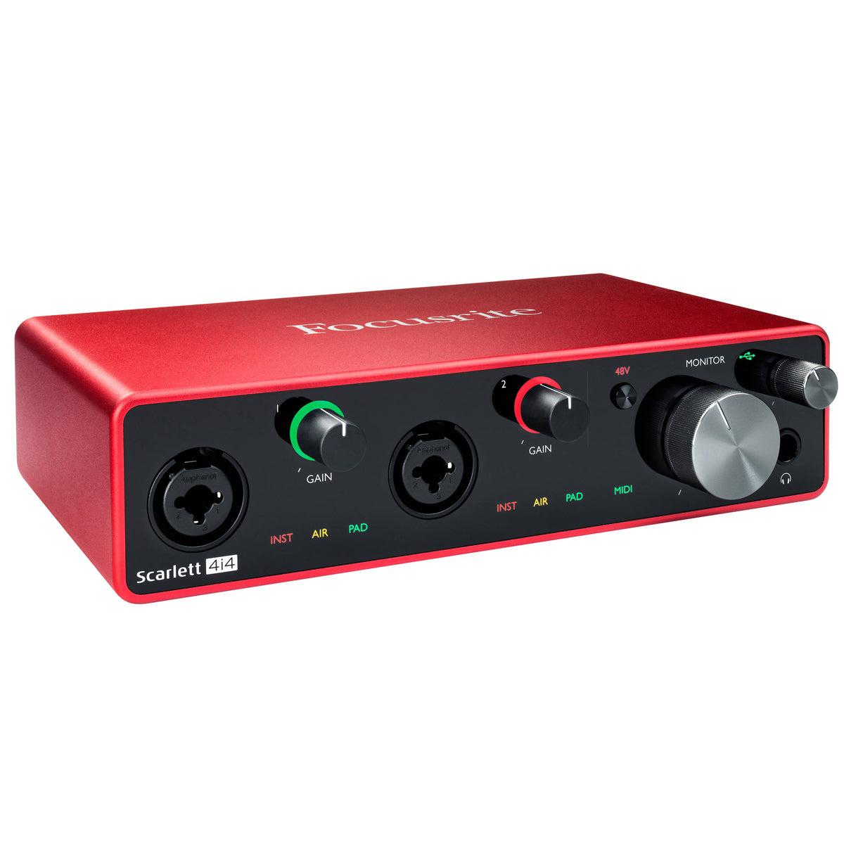 Focusrite Scarlett 4i4 3rd Generation USB Audio Interface