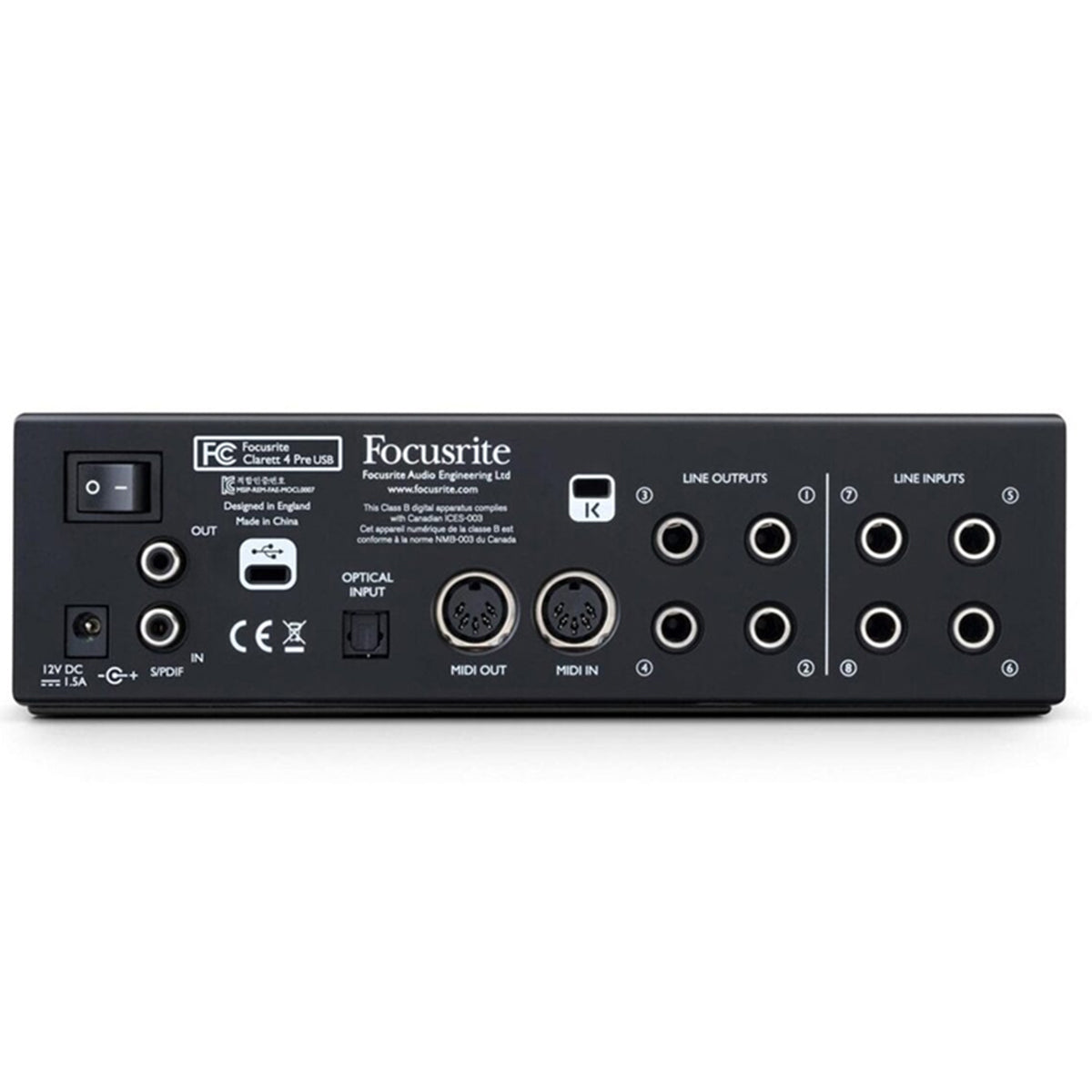 Focusrite Clarett 4 Pre USB