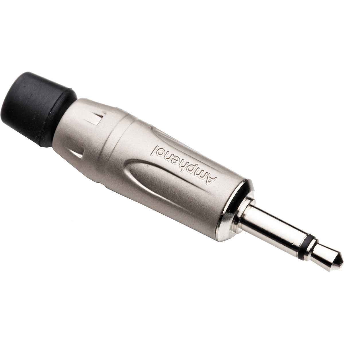 Amphenol 3.5mm Mono Phone plug Diecast Shell Satin finish