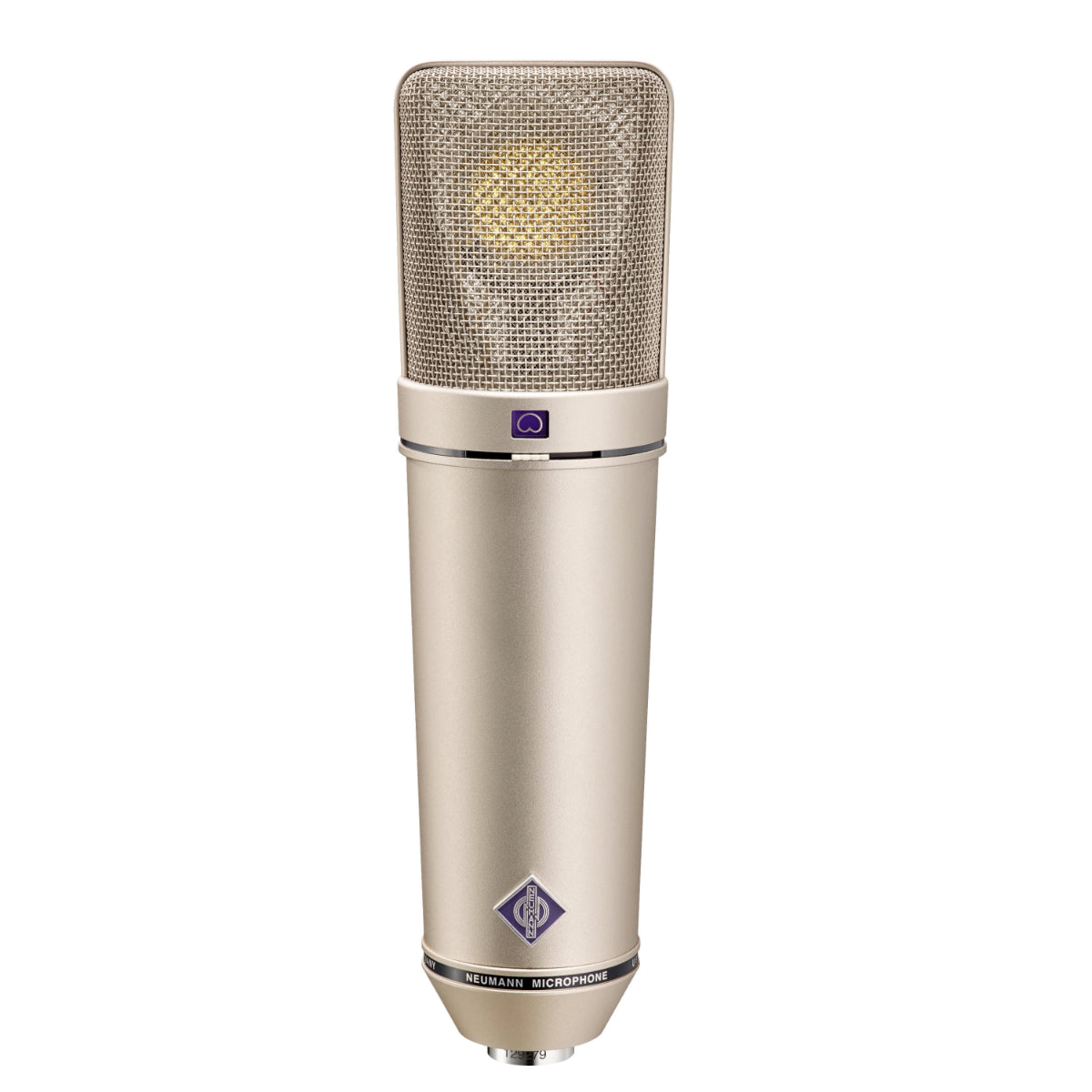 Neumann U 87 Ai Nickel Large Diaphragm Cardioid Microphone, Omni, Figure-8, Wooden Box