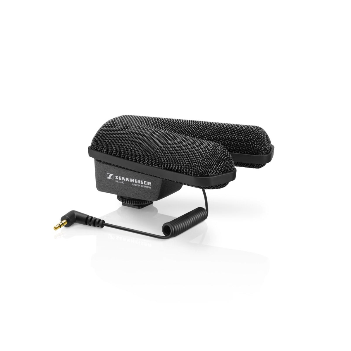 Sennheiser MKE 440 Super Cardioid Camera Microphone, 3.5mm Jack Plug, For DSLR