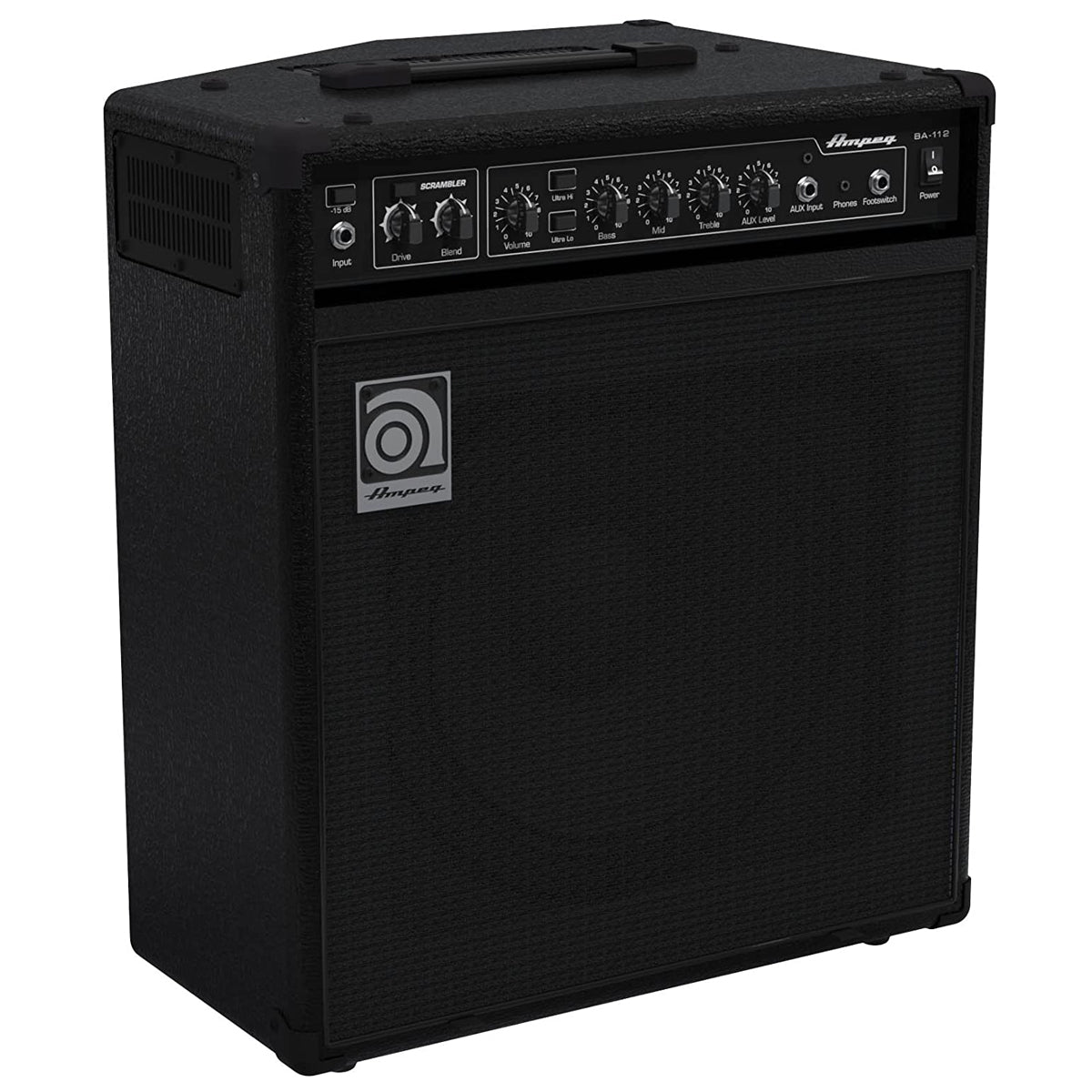 Ampeg BA112V2 BassAmp Series 75W RMS Single 12″ Combo Amplifier