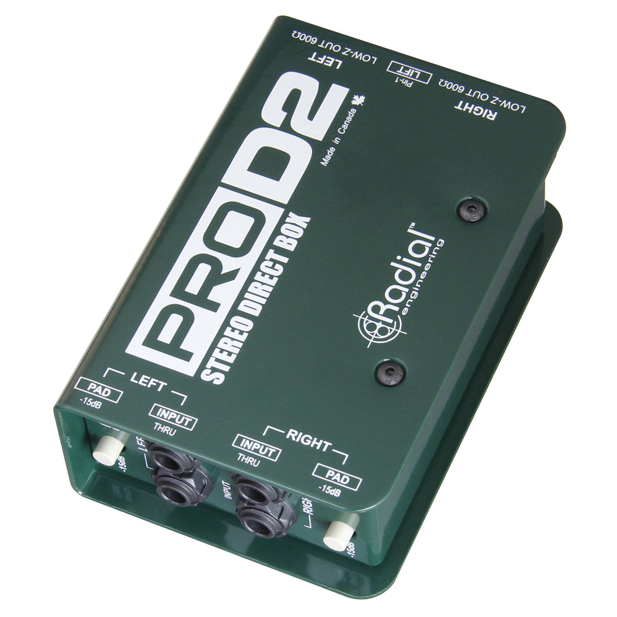 Radial ProD2 Stereo Passive DI Box