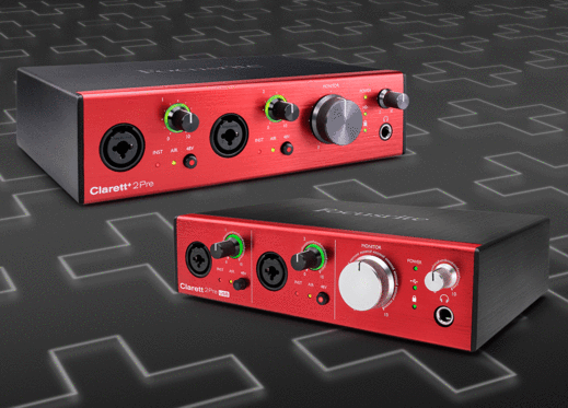 Focusrite Clarett+ Interfaces