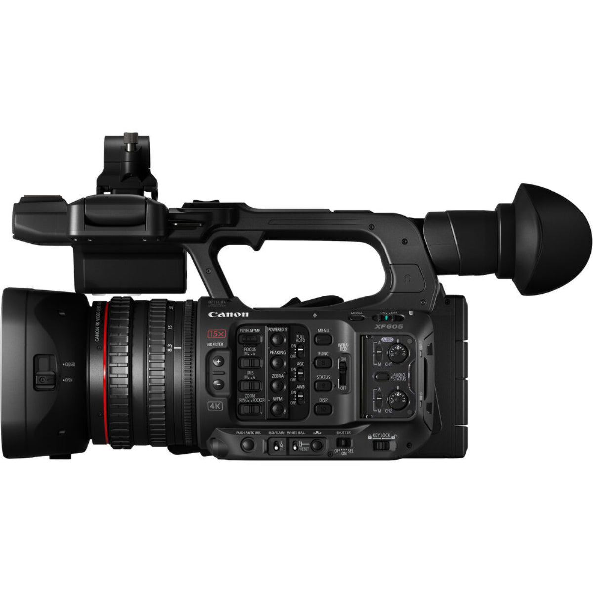 Canon XF605 UHD 4K HDR Pro Camcorder EMEA