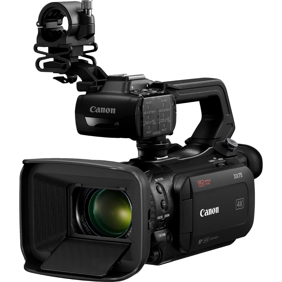 Canon XA75 UHD 4K30 Camcorder with Dual-Pixel Autofocus EMEA