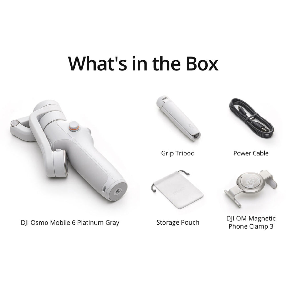 DJI OSMO MOBILE 6 (PLATINUM GRAY_