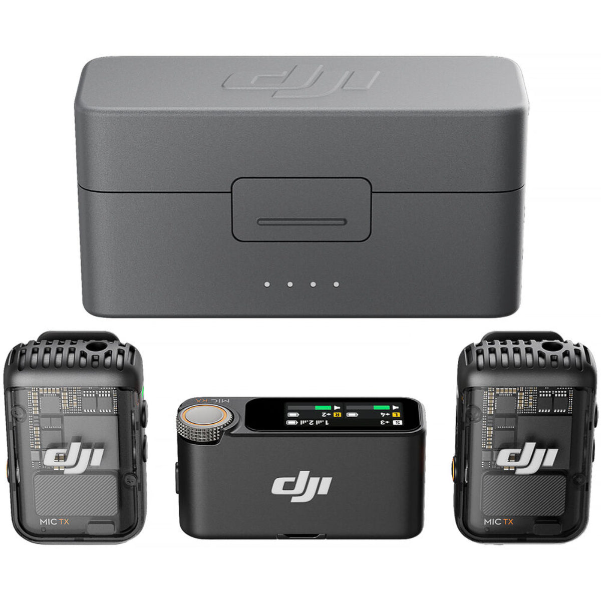 DJI MIC 2 (2 TX + 1 RX + CHARGING CASE)_CE_