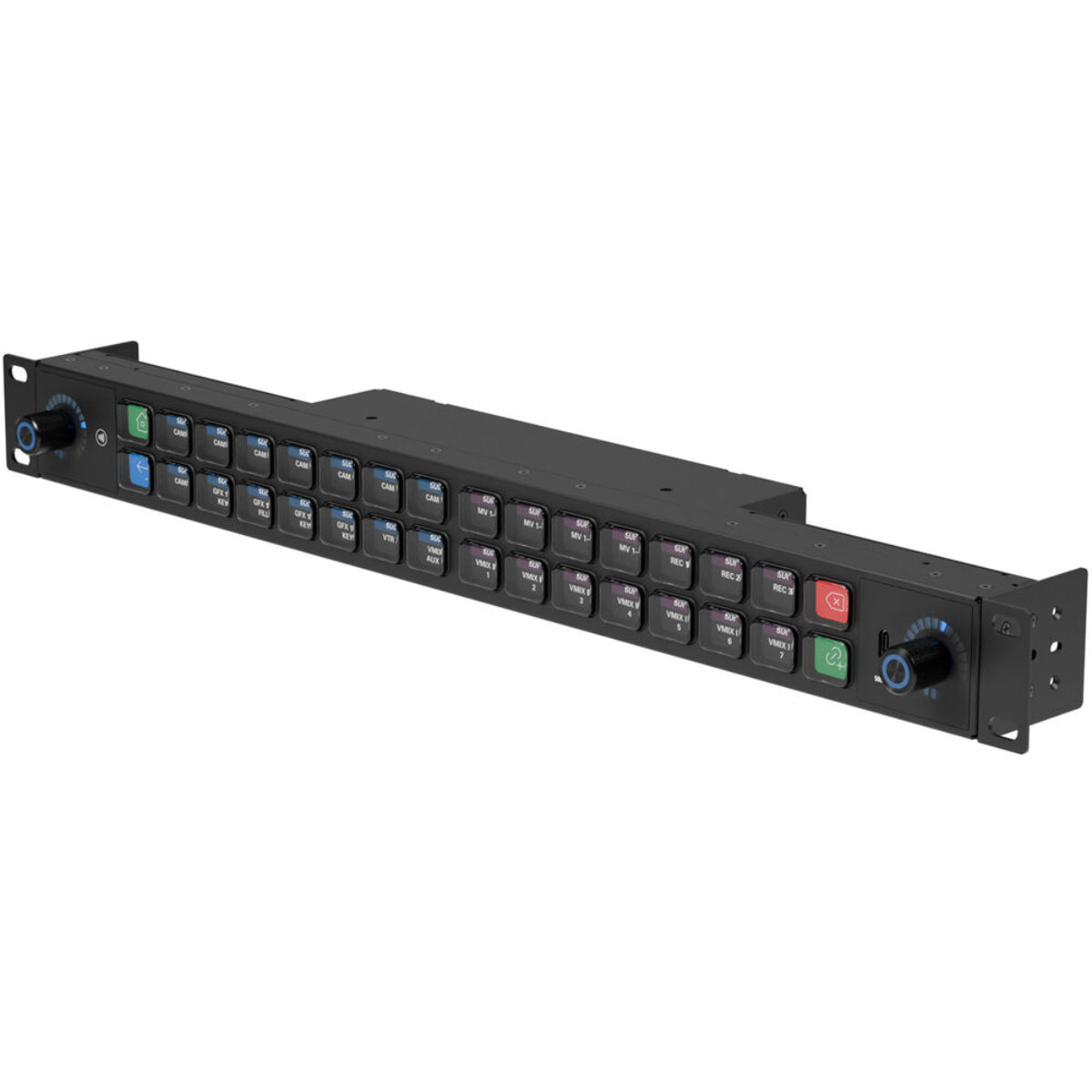 Elgato Stream Deck Studio Rackmount Stream Deck, 32 Programmable LCD Keys, Encoder Dials