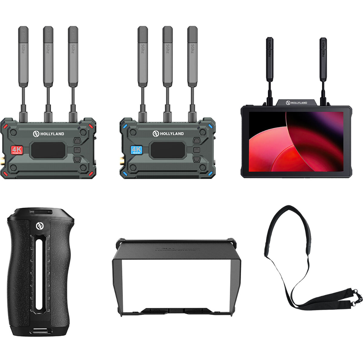 Hollyland Pyro 7 Wireless Video Transmission and Monitoring Kit