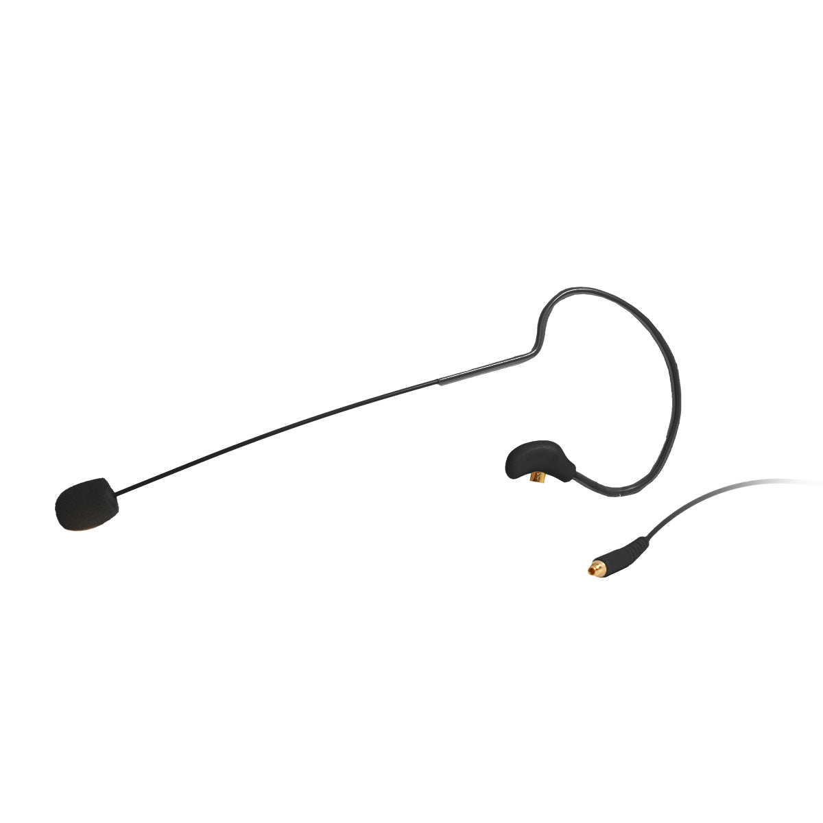 Plus Audio Earset microphone - single ear (black)