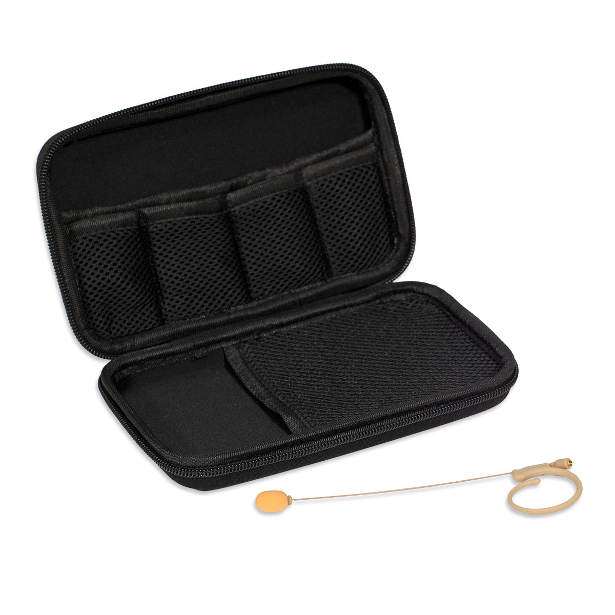 Plus Audio Headband microphone system - single ear (Beige)
