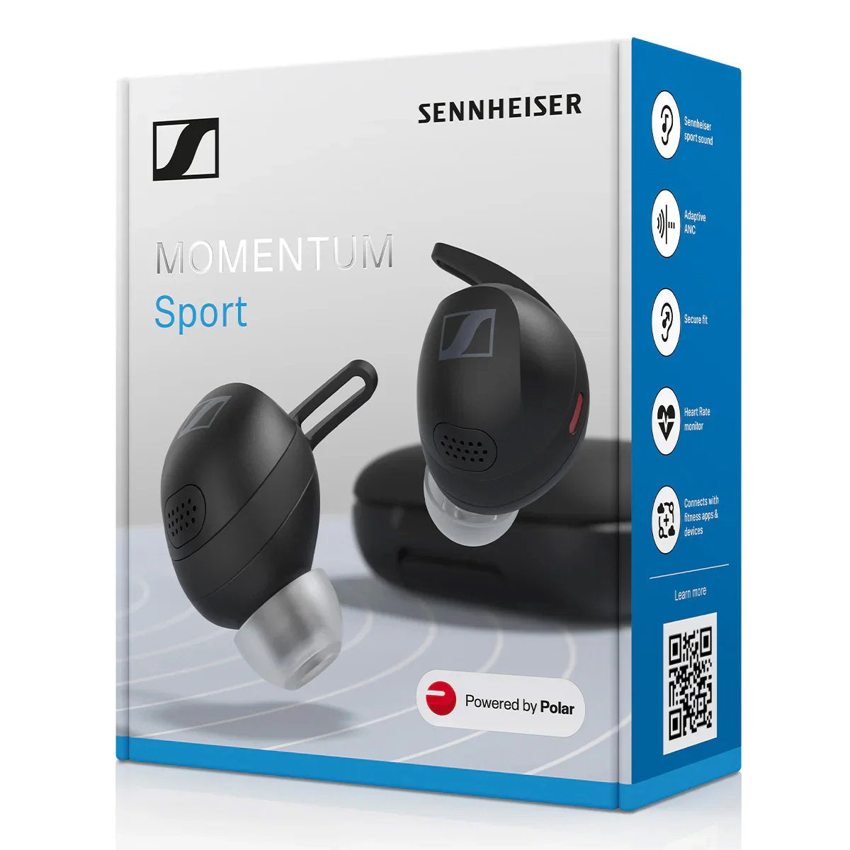 Sennheiser MOMENTUM Sport True Wireless Earbuds - Graphite