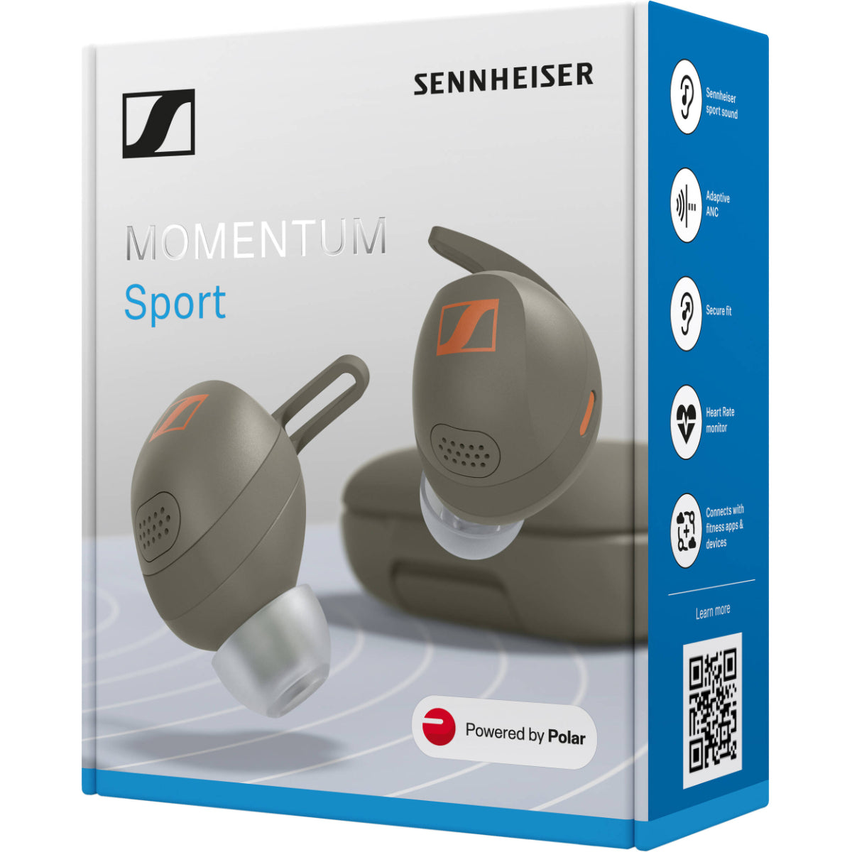 Sennheiser MOMENTUM Sport True Wireless Earbuds - Olive green