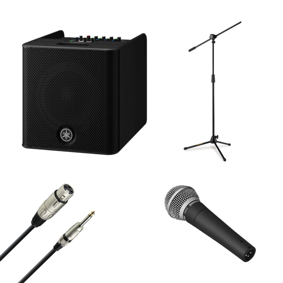 Unbeatable Portable PA Bundle: Yamaha Stagepas200BTR